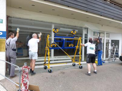 Schaufensterverglasung Reparatur